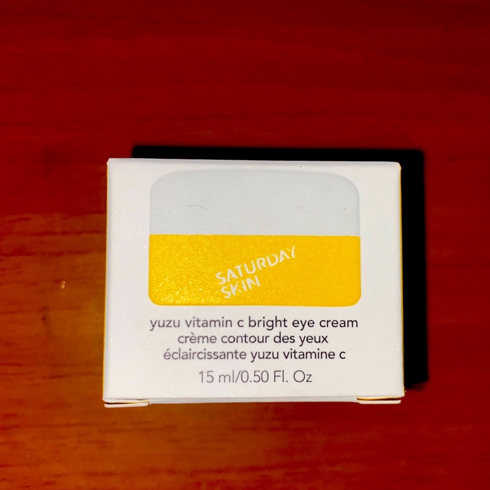 Saturday Skin vitamin c eye cream